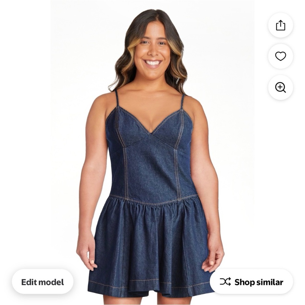Denim Mini Dress